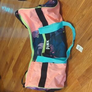 Victoria's Secret PINK - travel duffel bag, tropical